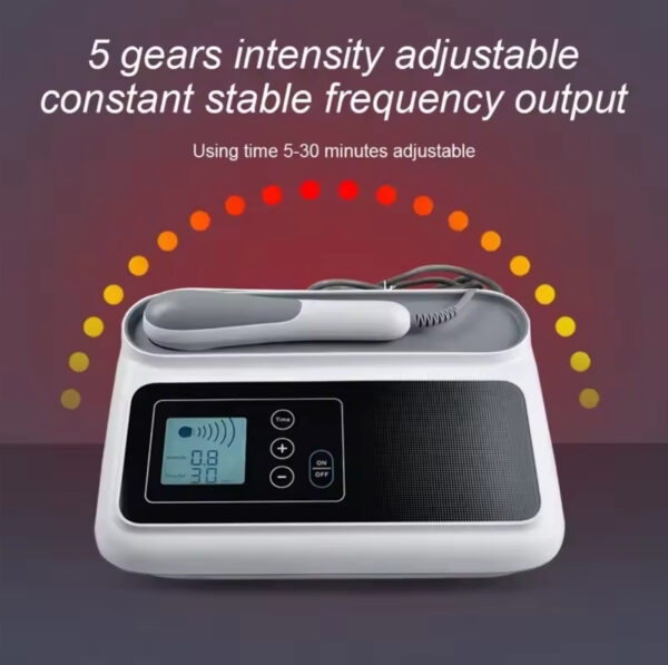 Ultrasonic Therapy Machine For Pain Relief Muscle Joints Massage No Drug Ultrasound 1MHz Physiotherapy Device LCD Screen Display - Image 2