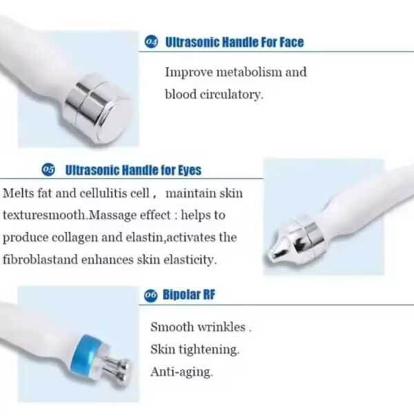 Women Aesthetic Beauty Equipment Bubble Oxygenation Ultrasonic Scrubber - Image 5
