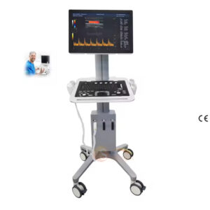 Simple trolley Color Doppler usg System obstetric Gynecological Ultrasound Stand Cart Hospital Ultrasound Machine