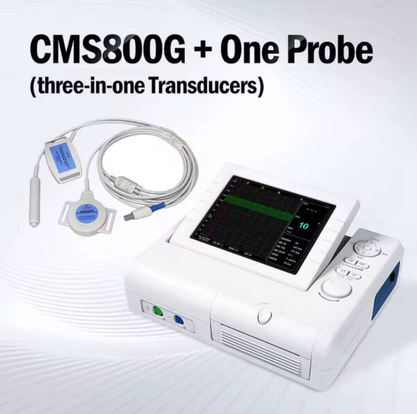 Fetal Monitor Prenatal Heart FHR TOCO Fetal Movement Ultrasound - Image 2