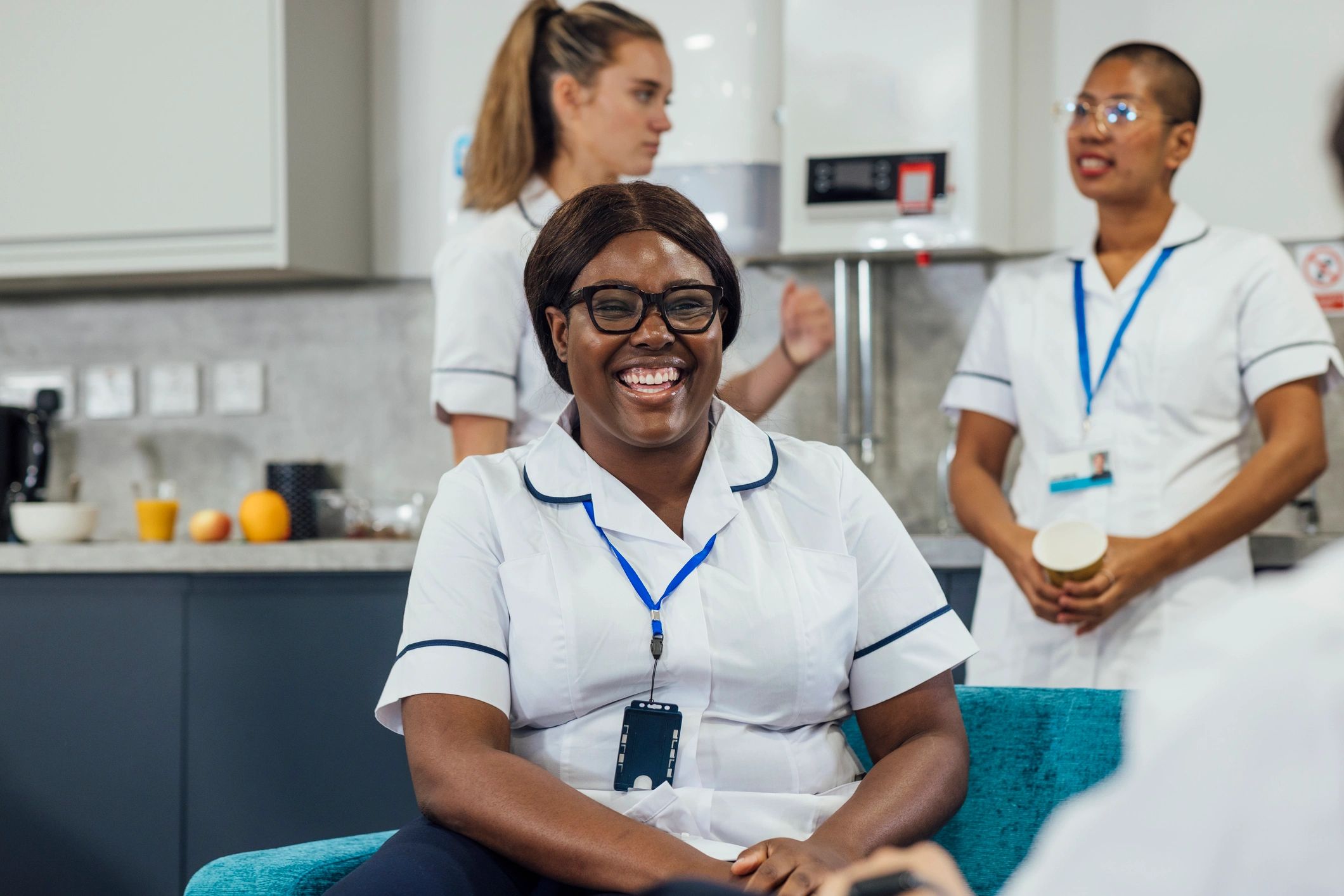 Healthcare team in a hospital setting