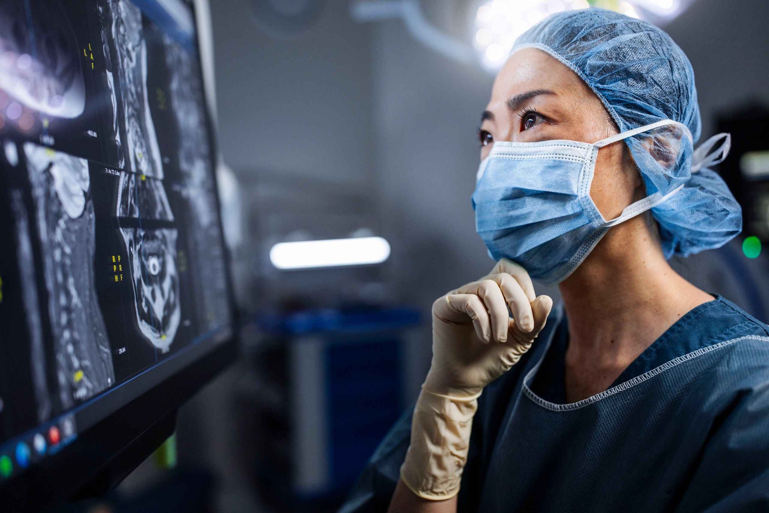 Healthcare professional portrait for testimonial section